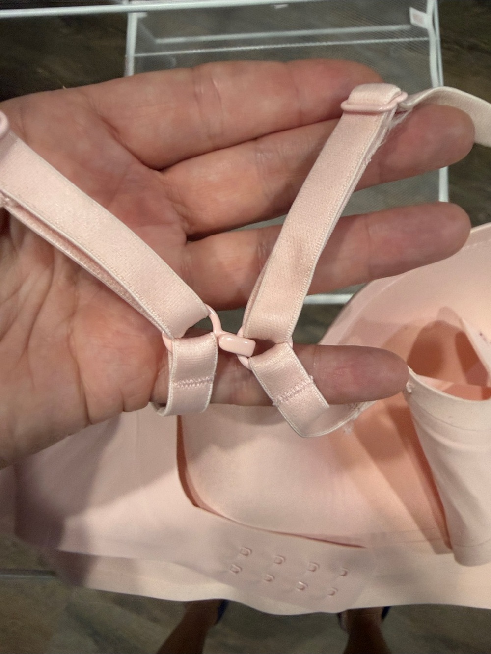 Soft Strapless Light Pink Everyday Bra - Picture 3 of 5